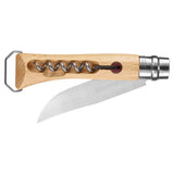 Iconic No.10 Corkscrew Stainless Steel Folding Knife with Bottle Opener