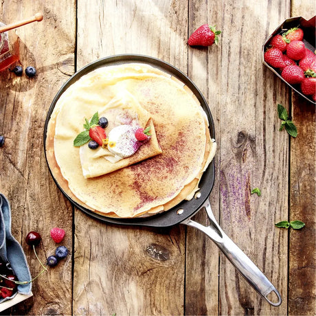 Cristel Crepe Pan - fixed handle