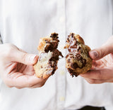 Maman's nutty chocolate chip cookies