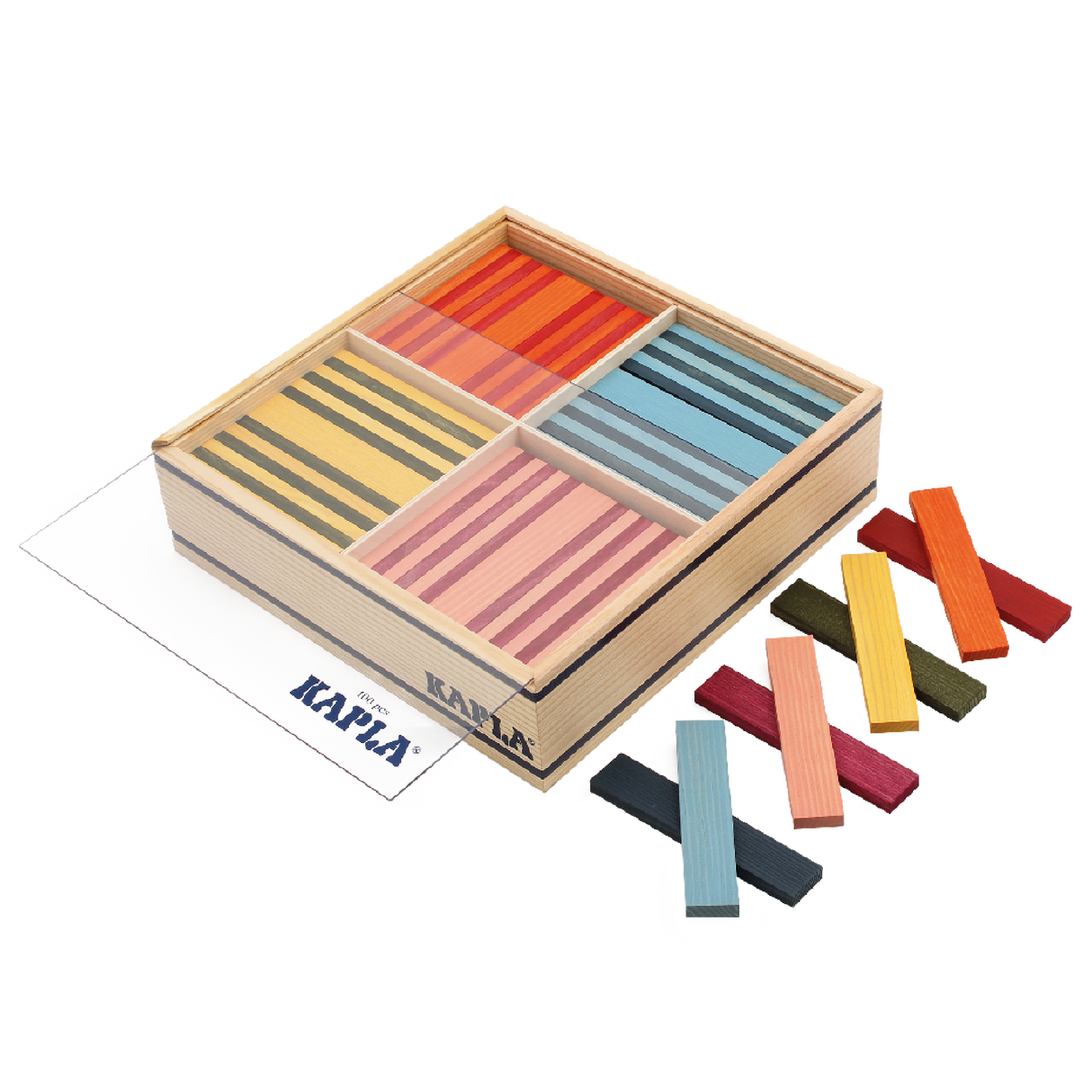 KAPLA 100 OCTOCOLOR CASE