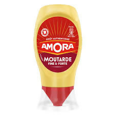 Amora Moutarde Forte Squeeze Bottle 265 g