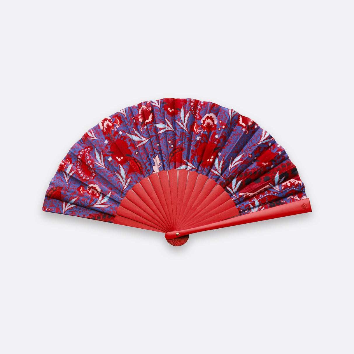 Silk Fan - Paris prune