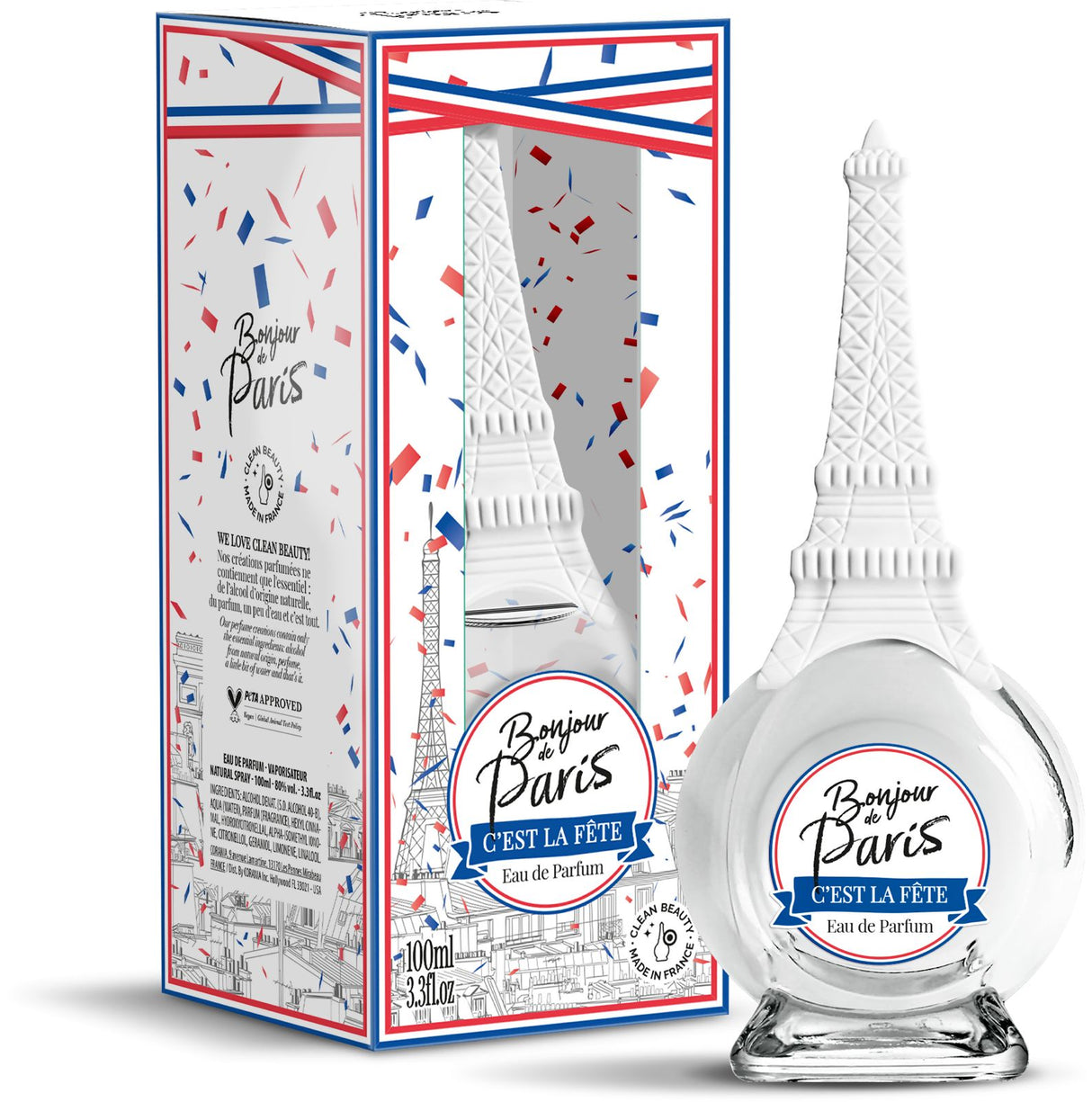 Bonjour De Paris - C'est la fete - 3.3 oz (100ml)