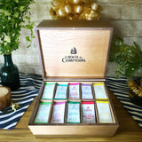La Route des Comptoirs – Luxury Wooden Tea Chest (100 Organic Sachets)