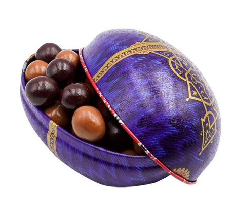 Chocolate bonbons filled Eggs Faberge