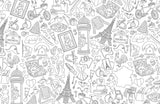 The Paris Coloring Book – A Creative Journey Through the City of Light