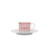 Pillivuyt Grand Siecle Tea Cup and Saucer, Set of 4