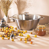 Cristel Preserve pan with glass Lid