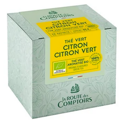 Tea - Cafes Richard - Organic Lemon-Lime - Green Tea