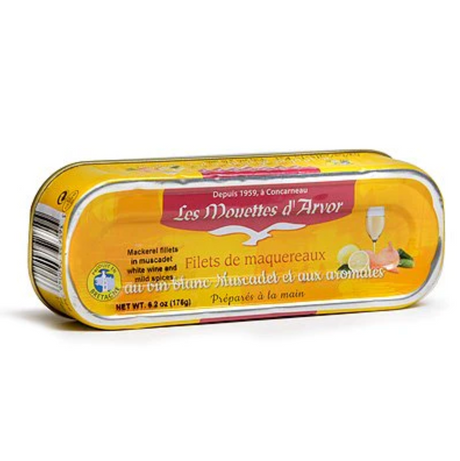 Mackerel Fillets - Les Mouettes d'Arvor (3 flavors available)