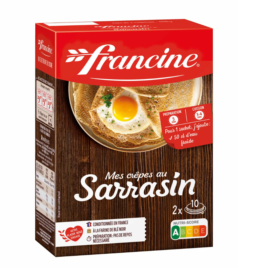 Francine Crepes Sarrasin Baking Mix