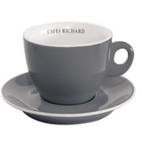Cafes Richard Grey Cappuccino Cups (Set of 6)