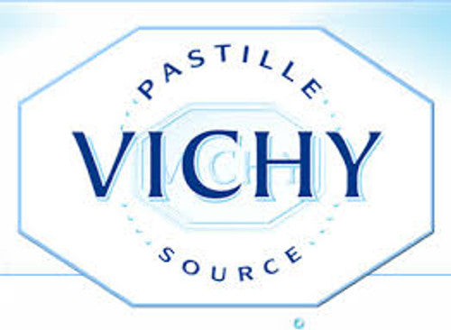 Vichy French Mint pastilles in a Roll