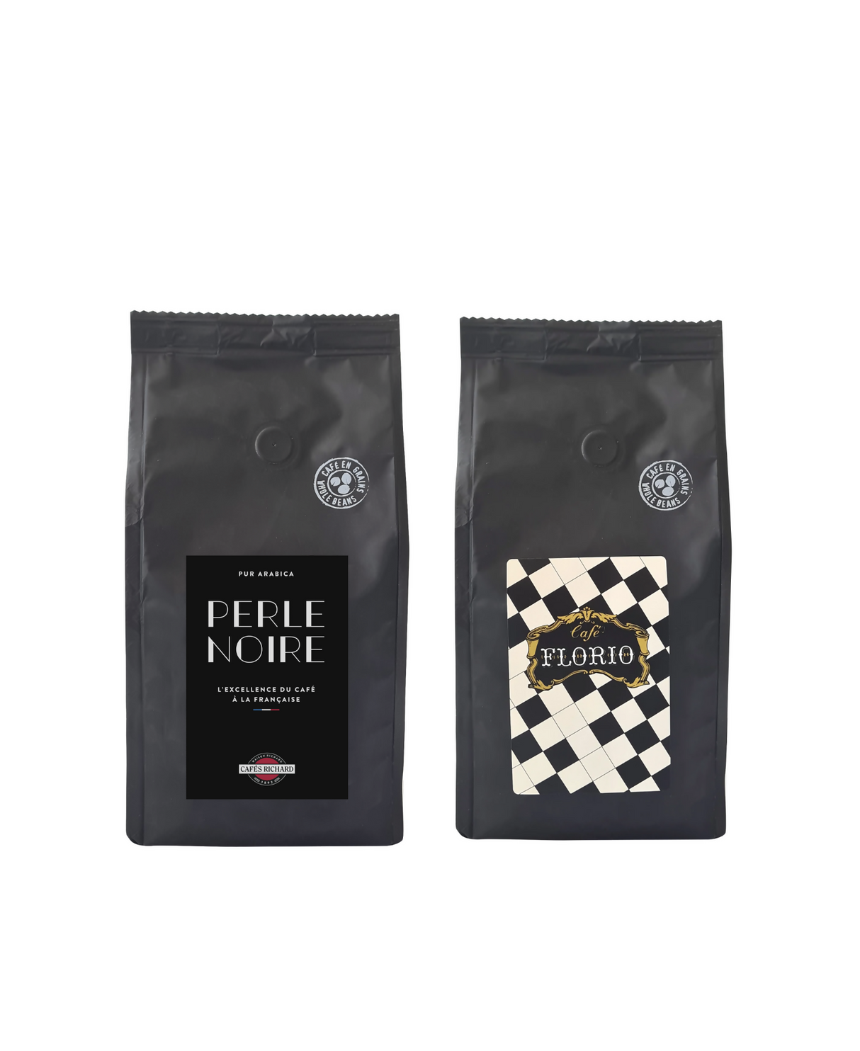 Florio + Perle Noire coffee