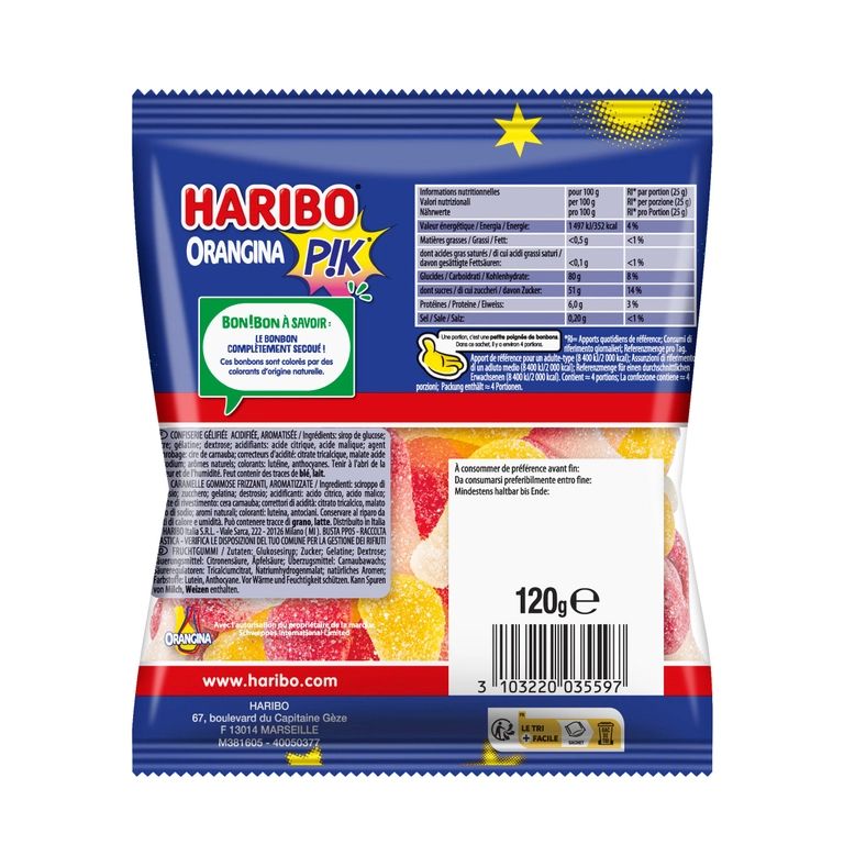 French Candy Bundle – Haribo Tagada, Dragibus & Orangina Pik