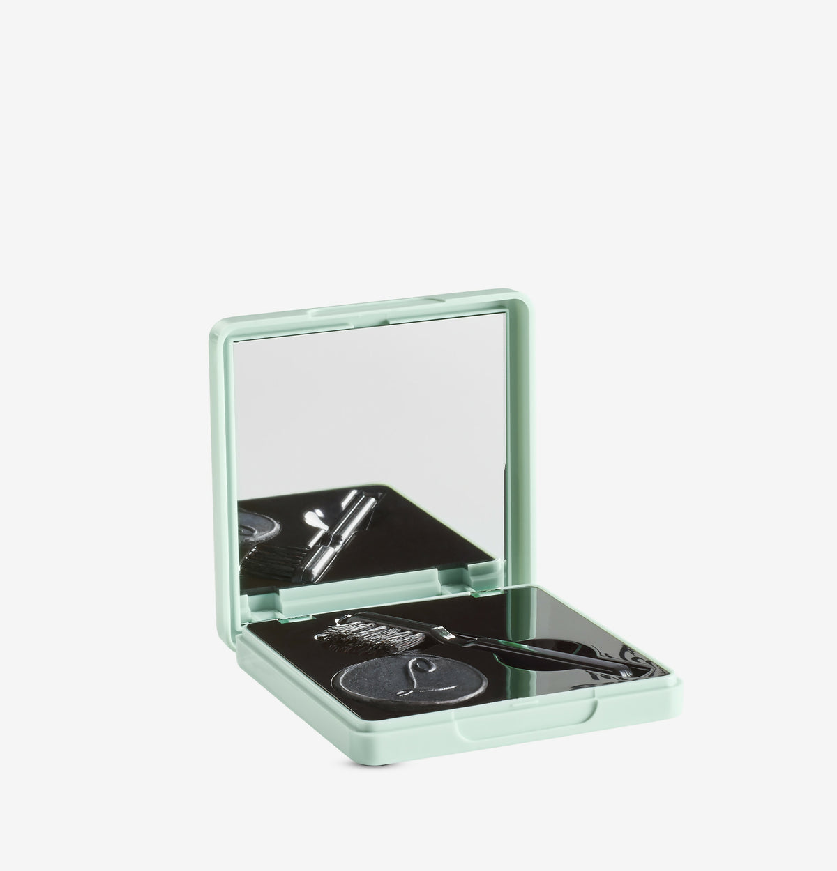 Black Solid Cake Mascara
