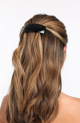 Rectangle Volume Barrette - French Classic