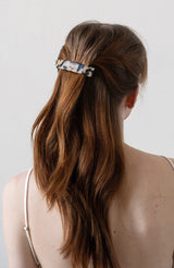 Classic Rectangle Barrette - French Classic