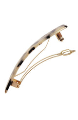 Classic Rectangle Barrette - French Classic