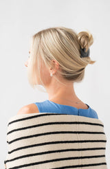 Rectangle Volume Barrette - French Classic