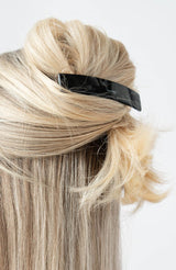 Classic Rectangle Barrette - French Classic