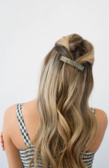 Classic Rectangle Barrette - French Classic