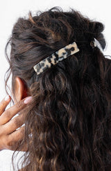 Classic Rectangle Barrette - French Classic