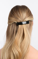 Classic Rectangle Barrette - French Classic
