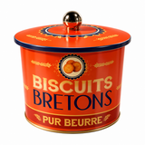 Breton Butter Cookies with Lavender Honey in Tin - Peltier
