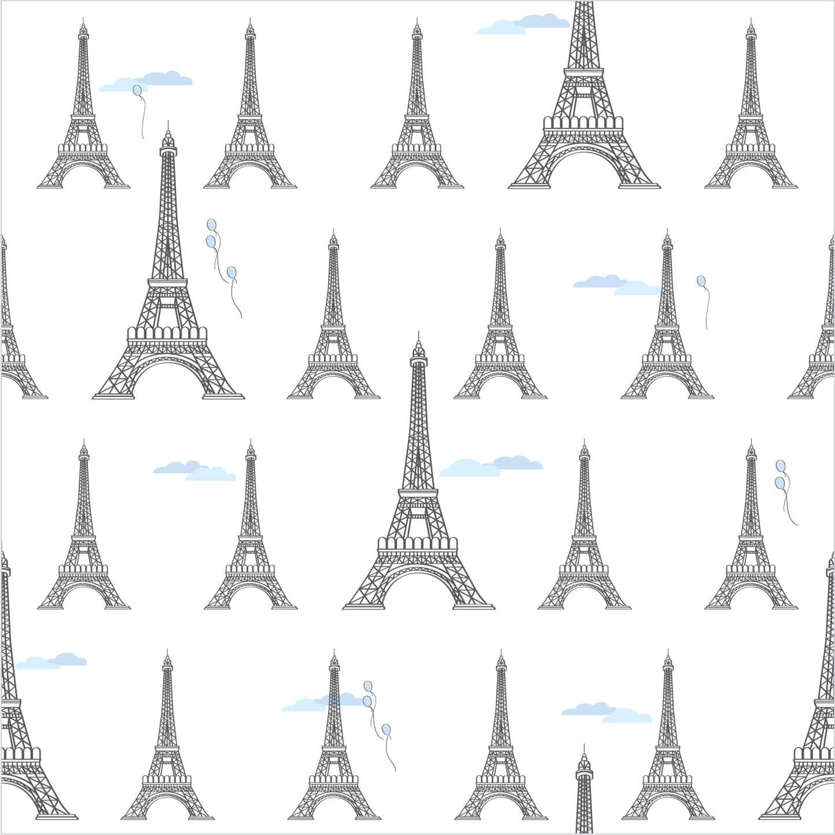 Paris Eiffel Tower Two-Piece kids Set