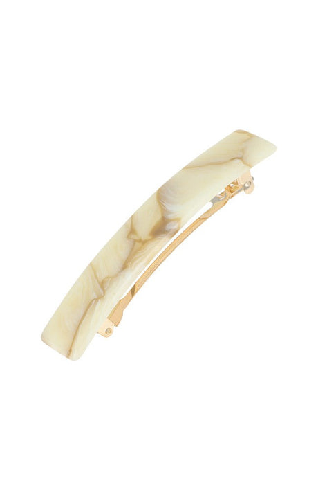 Classic Rectangle Barrette - French Classic