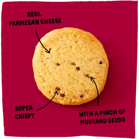 Cheese Biscuits - Parmesan with Mustard Seeds