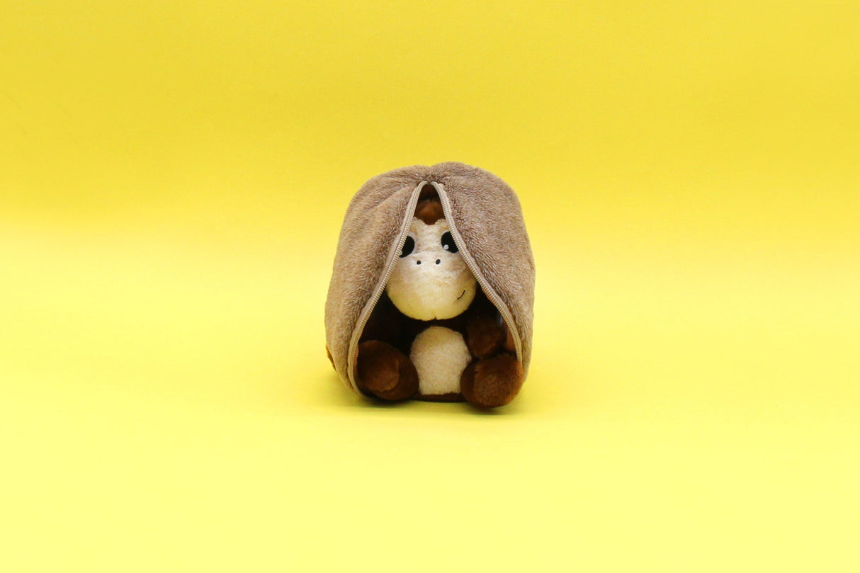 Coconet the Monkey/Coconut - Flipetz Stuffed Animal