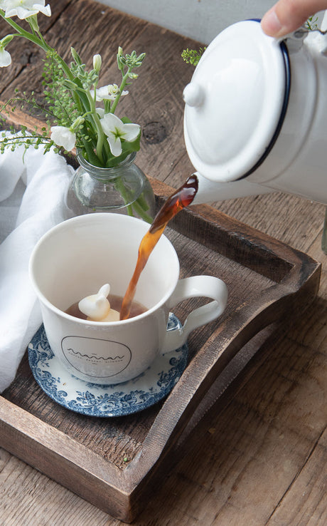 Hidden bunny mug by Maman