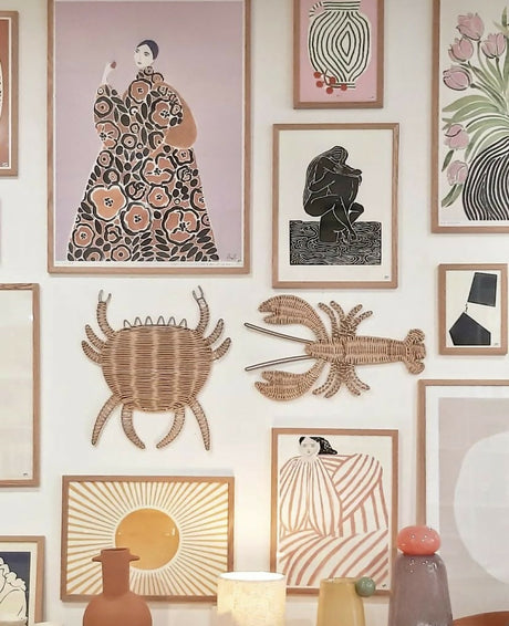 crab and lobster home decor