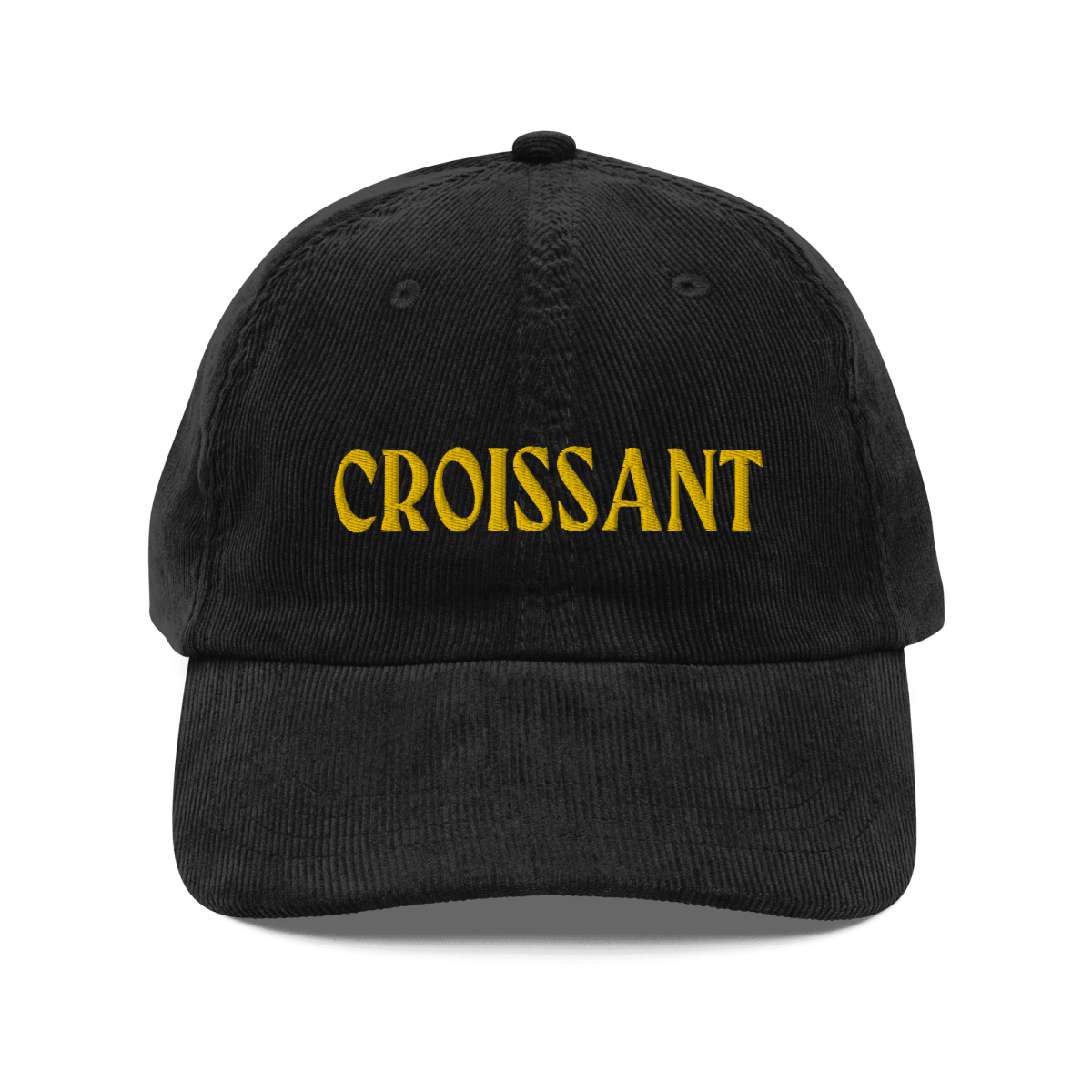 Croissant Embroidered Hat