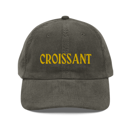 Croissant Embroidered Hat