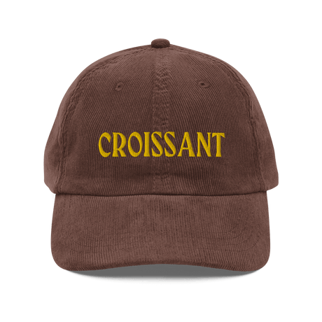 Croissant Embroidered Hat