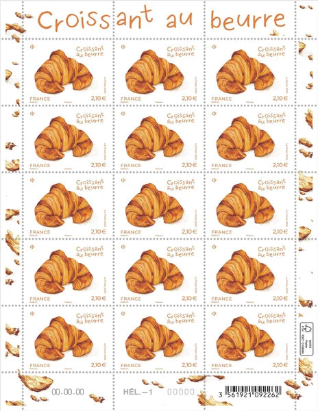 Collectible Croissant Stamp
