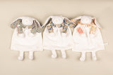 Pamplemousse Peluches Rabbit Lovey - Liberty