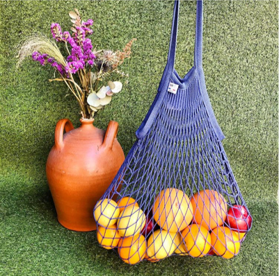 Filt1860 - Net shopping bag Blue