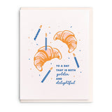 Birthday Croissant Greeting Card