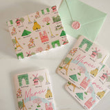 Sights of Paris  Note Cards with Matching Wax Seals