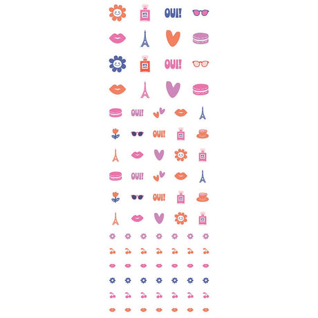 French Adventure Nail Stickers