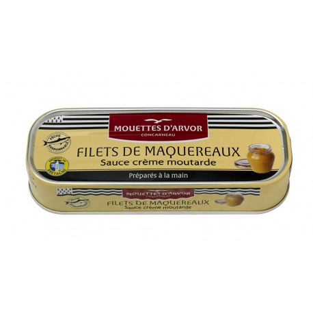 Mustard cream Mackerel - Les Mouettes d'Arvor