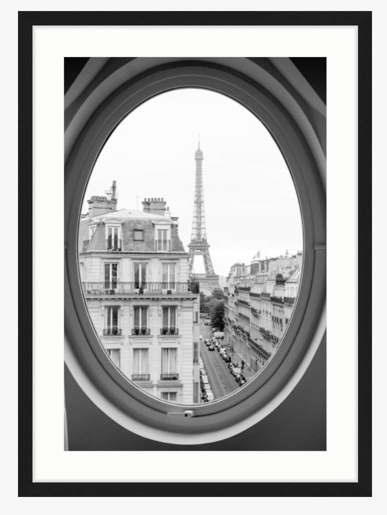 Eiffel Tower Room with a View Photograph