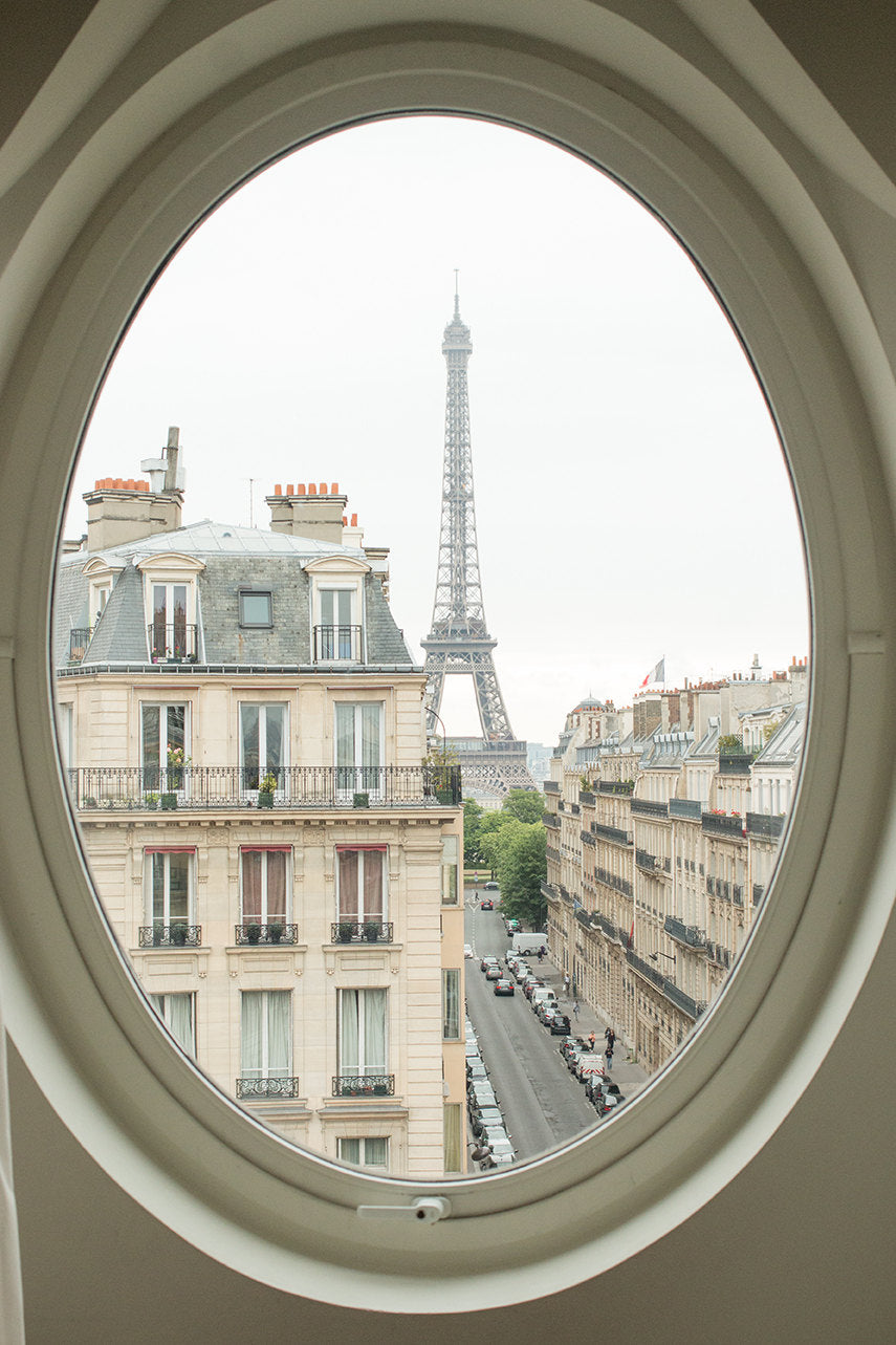 Eiffel Tower Room with a View Photograph