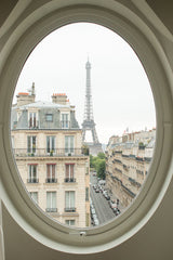 Eiffel Tower Room with a View Photograph