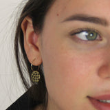 Syracuse Medium Hoop Earrings