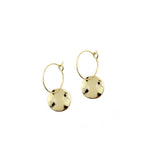 Belharra Pendant Hoop Earrings